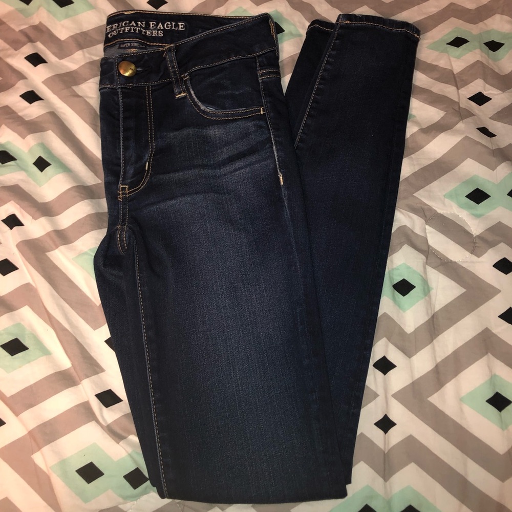 American Eagle Dark Wash Jeggings